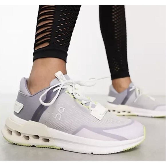 On Running Shoes - On Cloud Cloudnova Flux Running Shoe Sneaker Fade/ Moon Womens Size US 9 NWOT